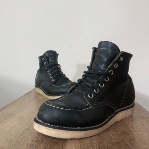 Red Wings Classic 6” Moc Toe Leather Boots